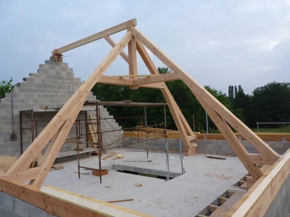 Ossature bois près de Cerisiers