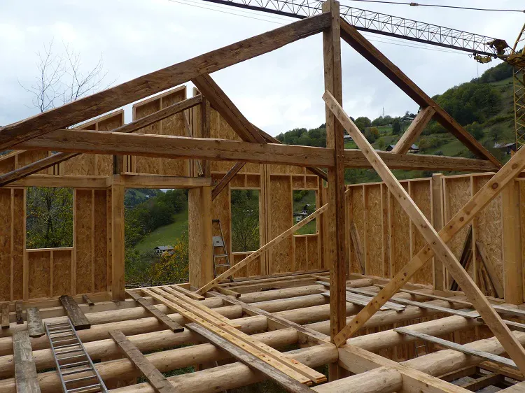 ossature bois près de Migennes